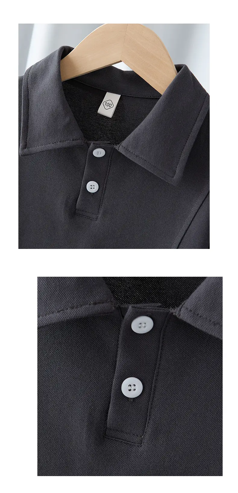 Boys Navy Polo T-Shirt Short Sleeve 2025 — feature 9