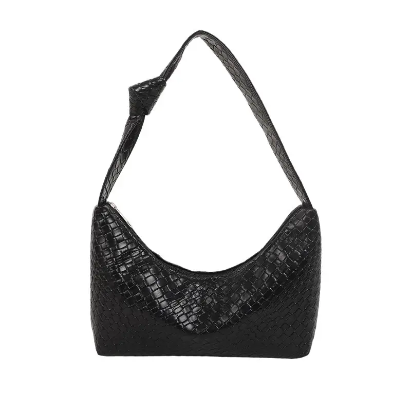 Women's Red Embossed Shoulder Bag 2025 - Image 10