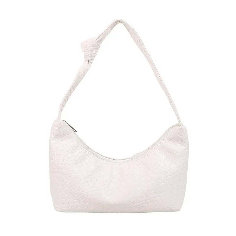 Women's Red Embossed Shoulder Bag 2025 - Image 2