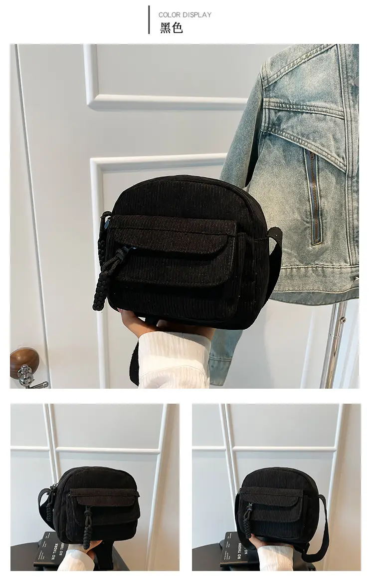 Green Korean Style Small Square Shoulder Bag for Women — feature 11