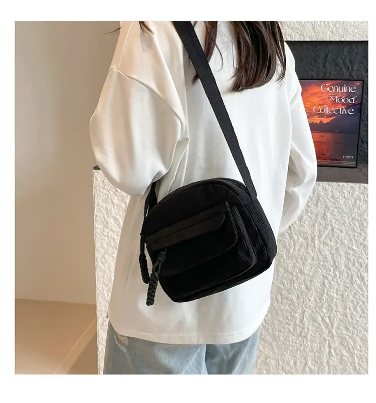 Green Korean Style Small Square Shoulder Bag for Women — feature 21