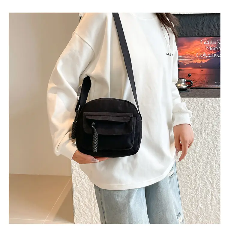 Green Korean Style Small Square Shoulder Bag for Women — feature 22