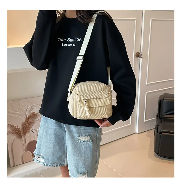 Green Korean Style Small Square Shoulder Bag for Women — feature 25