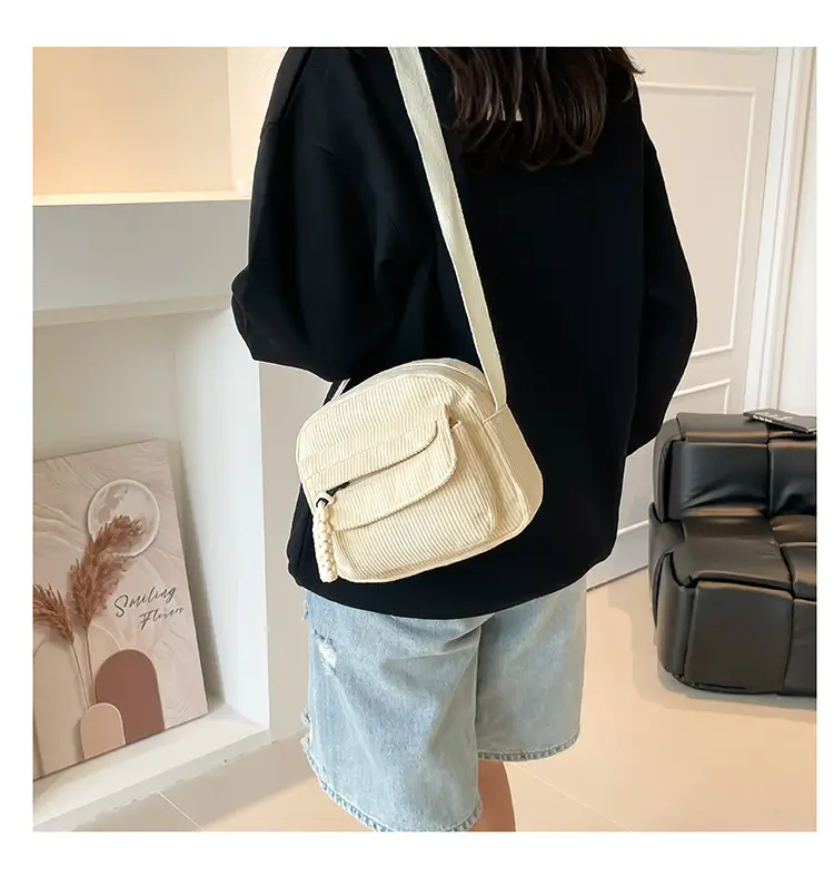 Green Korean Style Small Square Shoulder Bag for Women — feature 26