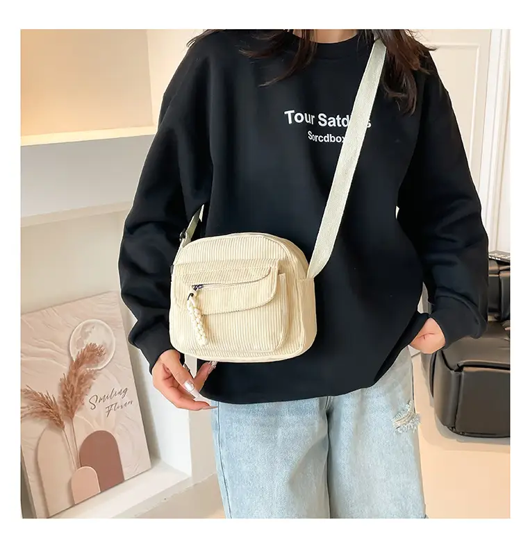 Green Korean Style Small Square Shoulder Bag for Women — feature 27