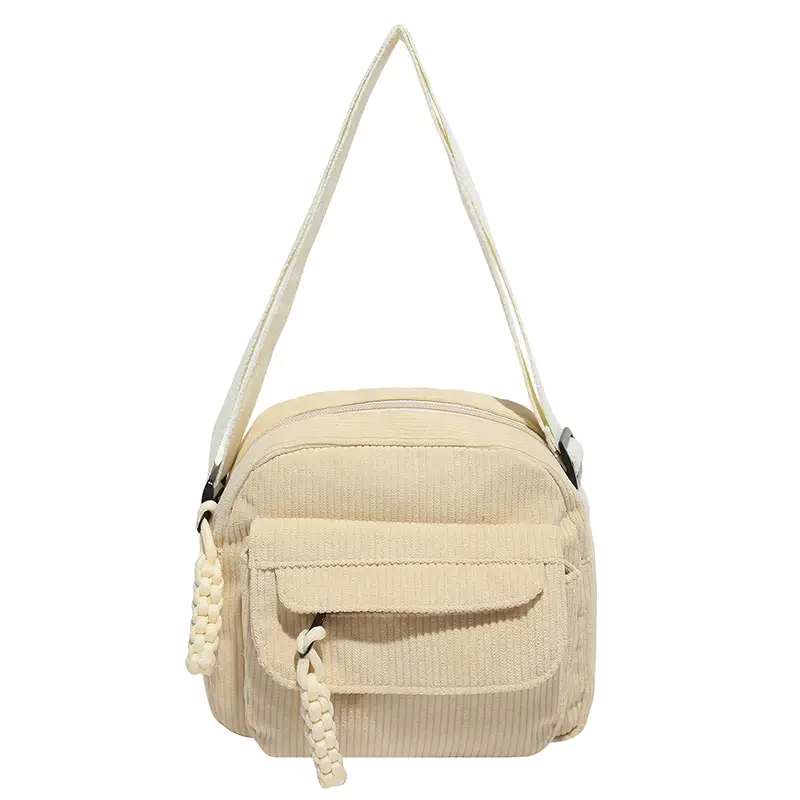 Green Korean Style Small Square Shoulder Bag for Women - Image 2