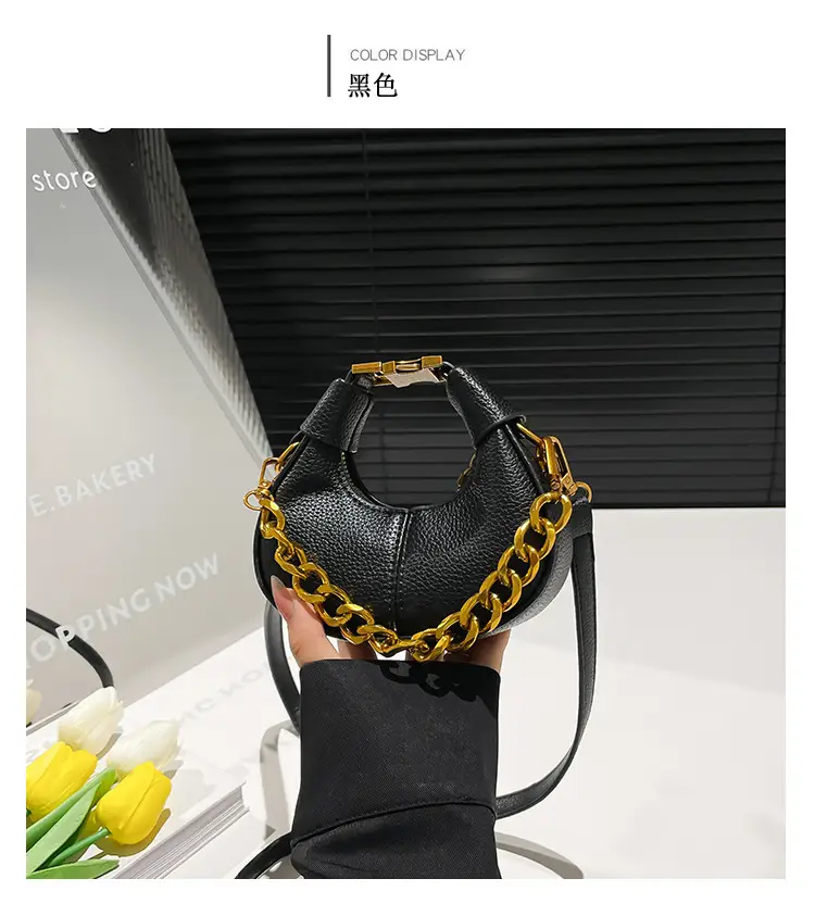 Green Frosted Chain Shoulder Bag for Women 2025 — feature 12