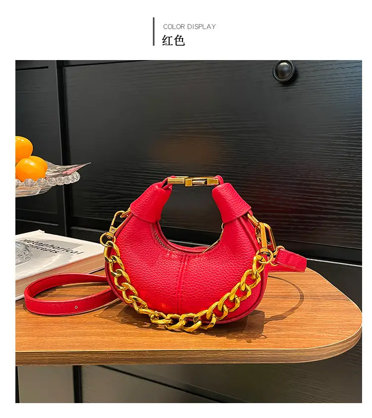 Green Frosted Chain Shoulder Bag for Women 2025 — feature 17