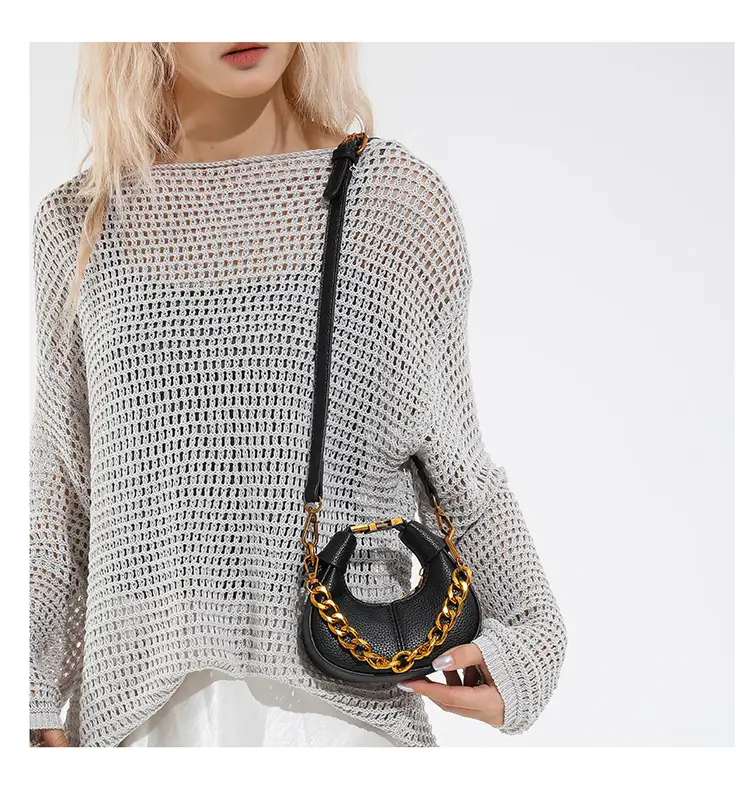 Green Frosted Chain Shoulder Bag for Women 2025 — feature 18