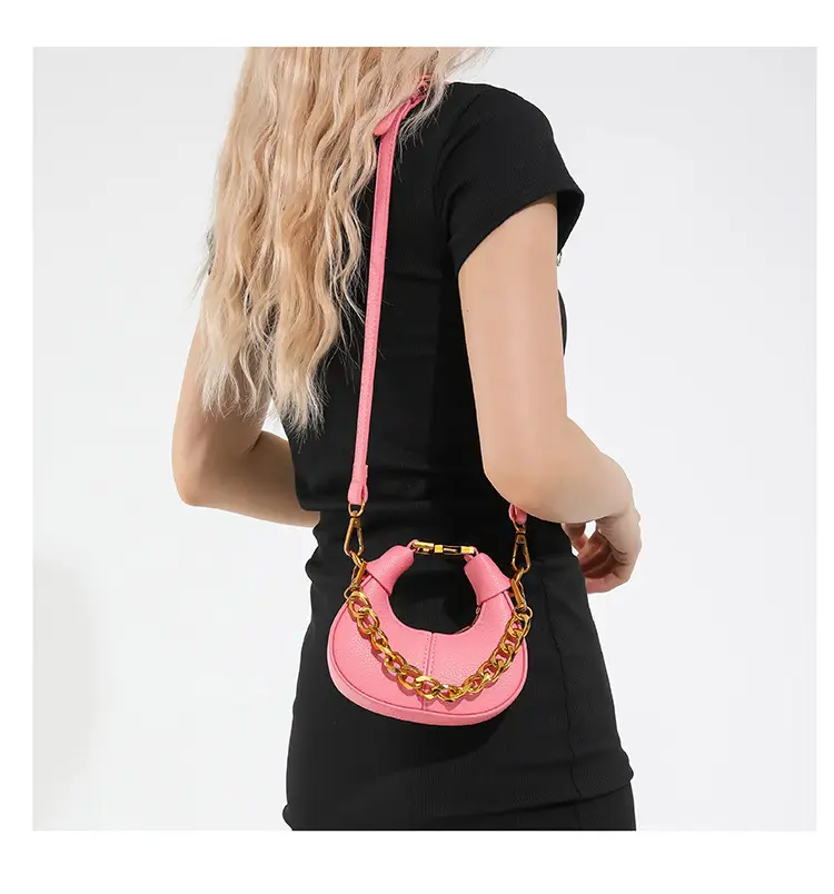 Green Frosted Chain Shoulder Bag for Women 2025 — feature 25