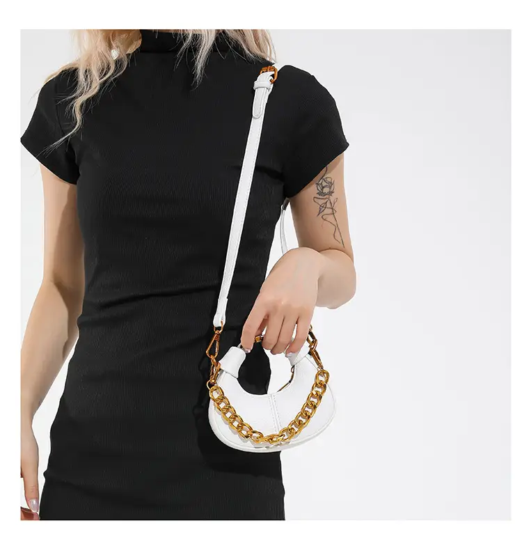 Green Frosted Chain Shoulder Bag for Women 2025 — feature 27