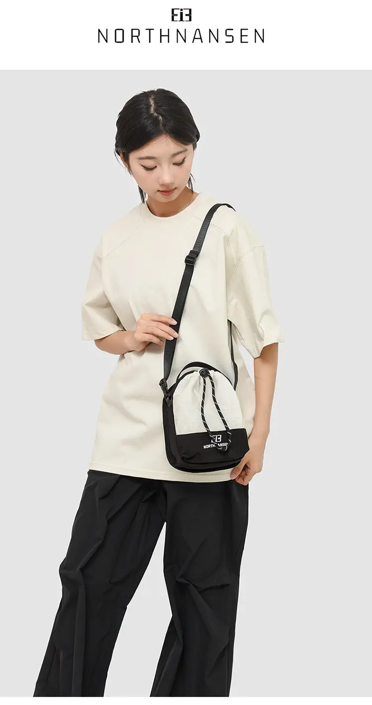 Japanese Korean Contrasting Green Yellow Crossbody Bag — feature 15