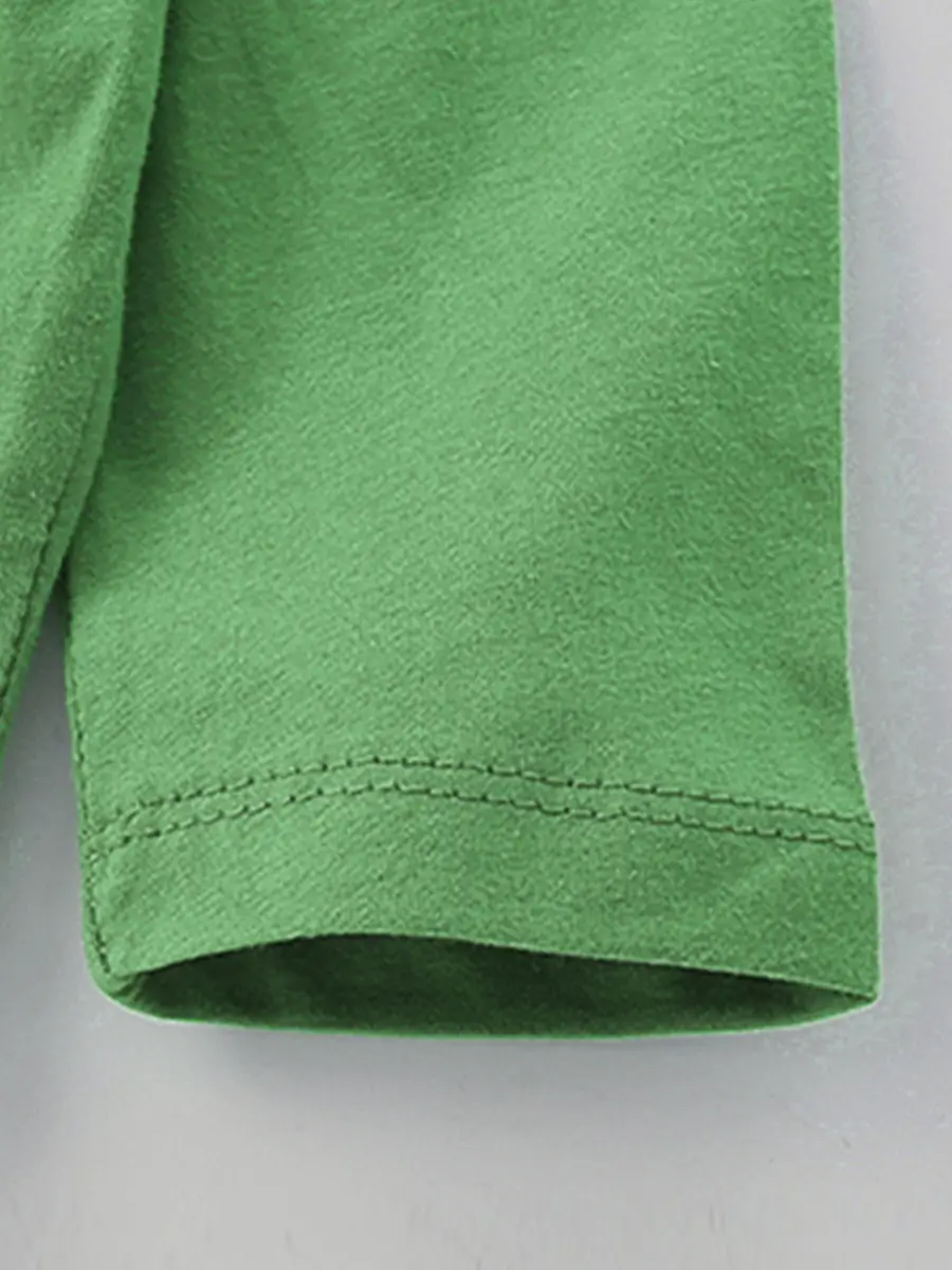 Green Cartoon Dinosaur T-Shirt for Boys