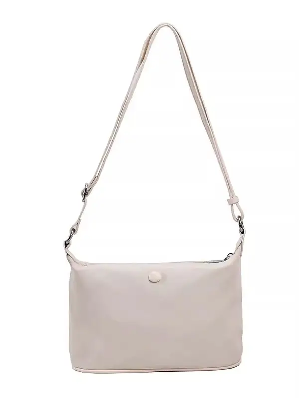 Women's Beige Nylon Shoulder Bag 2025 New Design - Image 8