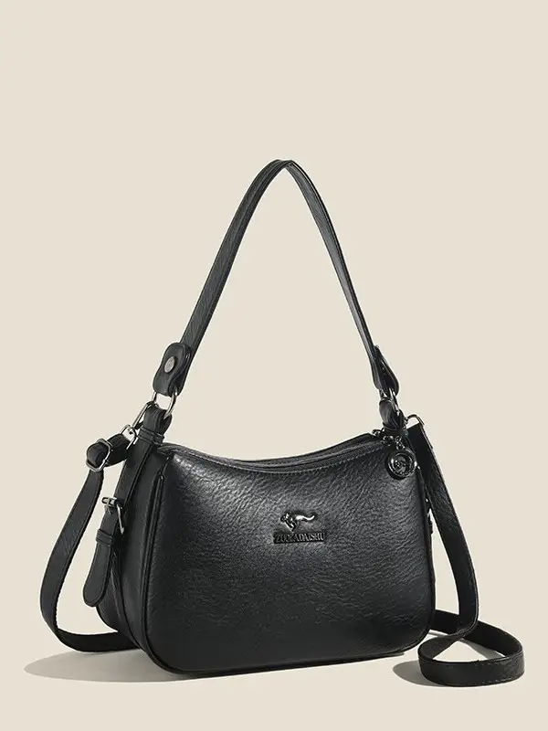 Brown Leather Shoulder Bag for Women, Stylish & Versatile - Image 5