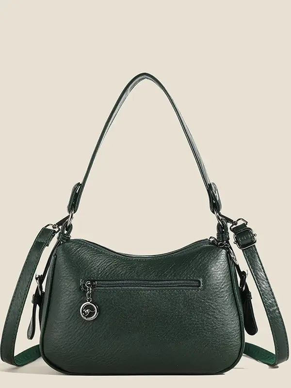 Brown Leather Shoulder Bag for Women, Stylish & Versatile - Image 7