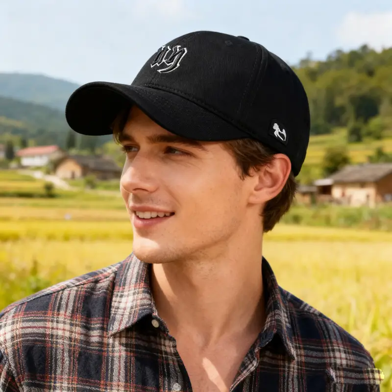 Men's Beige MLB Baseball Cap with Logo Embroidery - Image 10