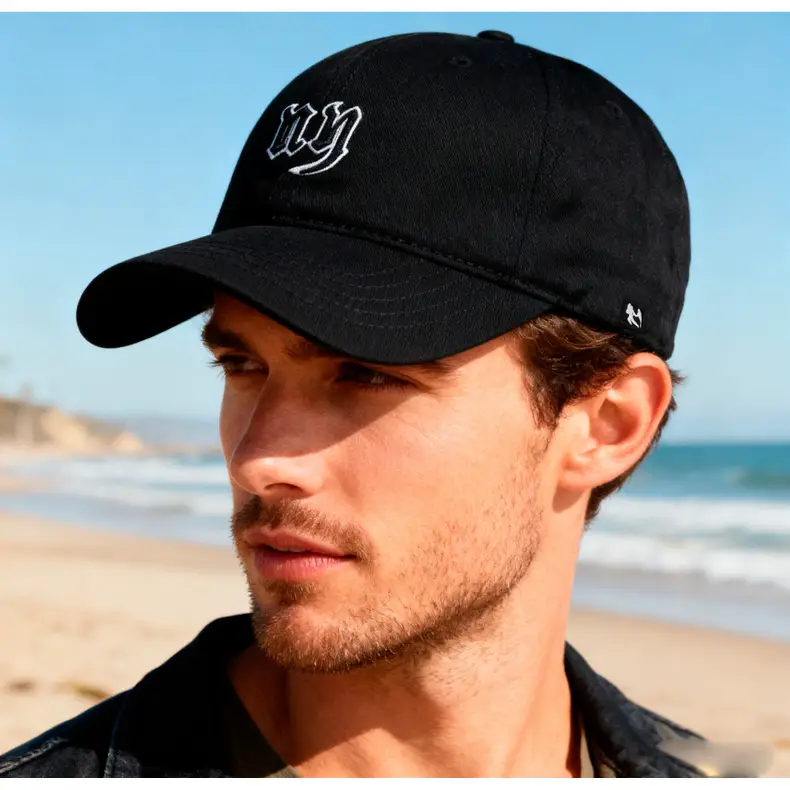 Men's Beige MLB Baseball Cap with Logo Embroidery — feature 18