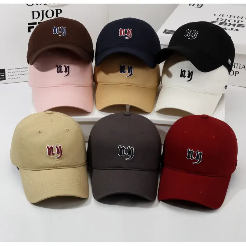 Men's Beige MLB Baseball Cap with Logo Embroidery — feature 8