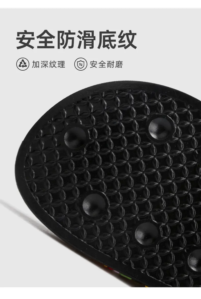Hotmarzz Blackma Women's Non-Slip Home Outdoor Trendy Slippers Summer Bathroom Slippers Bathing Slide Slippers — feature 5
