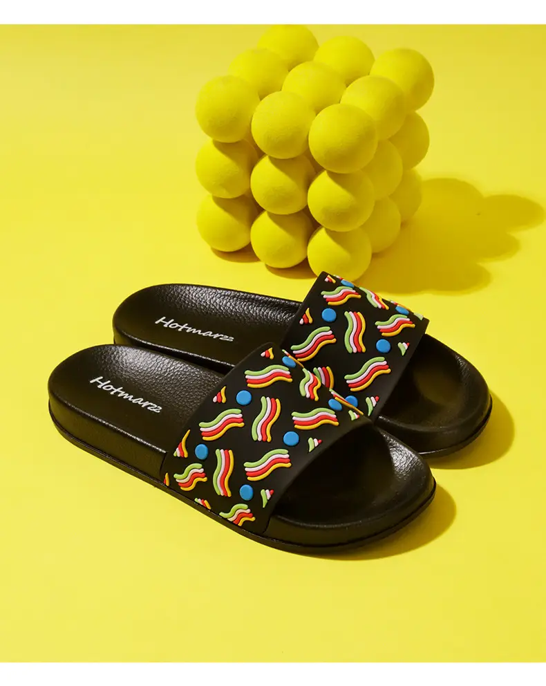 Hotmarzz Blackma Women's Non-Slip Home Outdoor Trendy Slippers Summer Bathroom Slippers Bathing Slide Slippers — feature 7