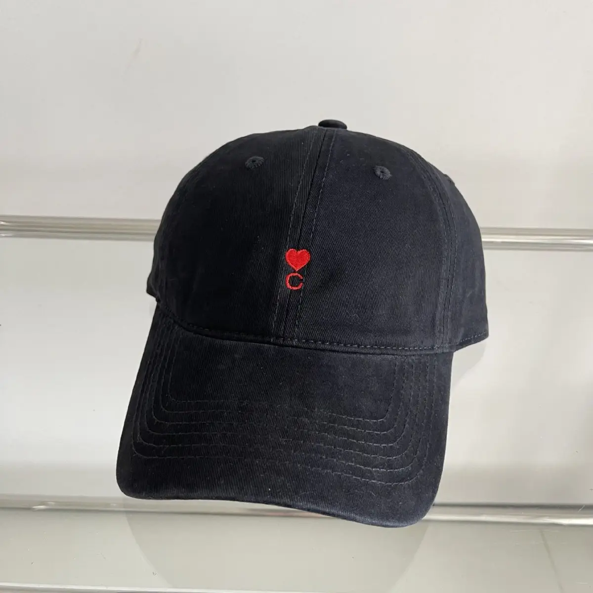 Women Baseball Cap with Heart Embroidery Sun Hat - Image 11
