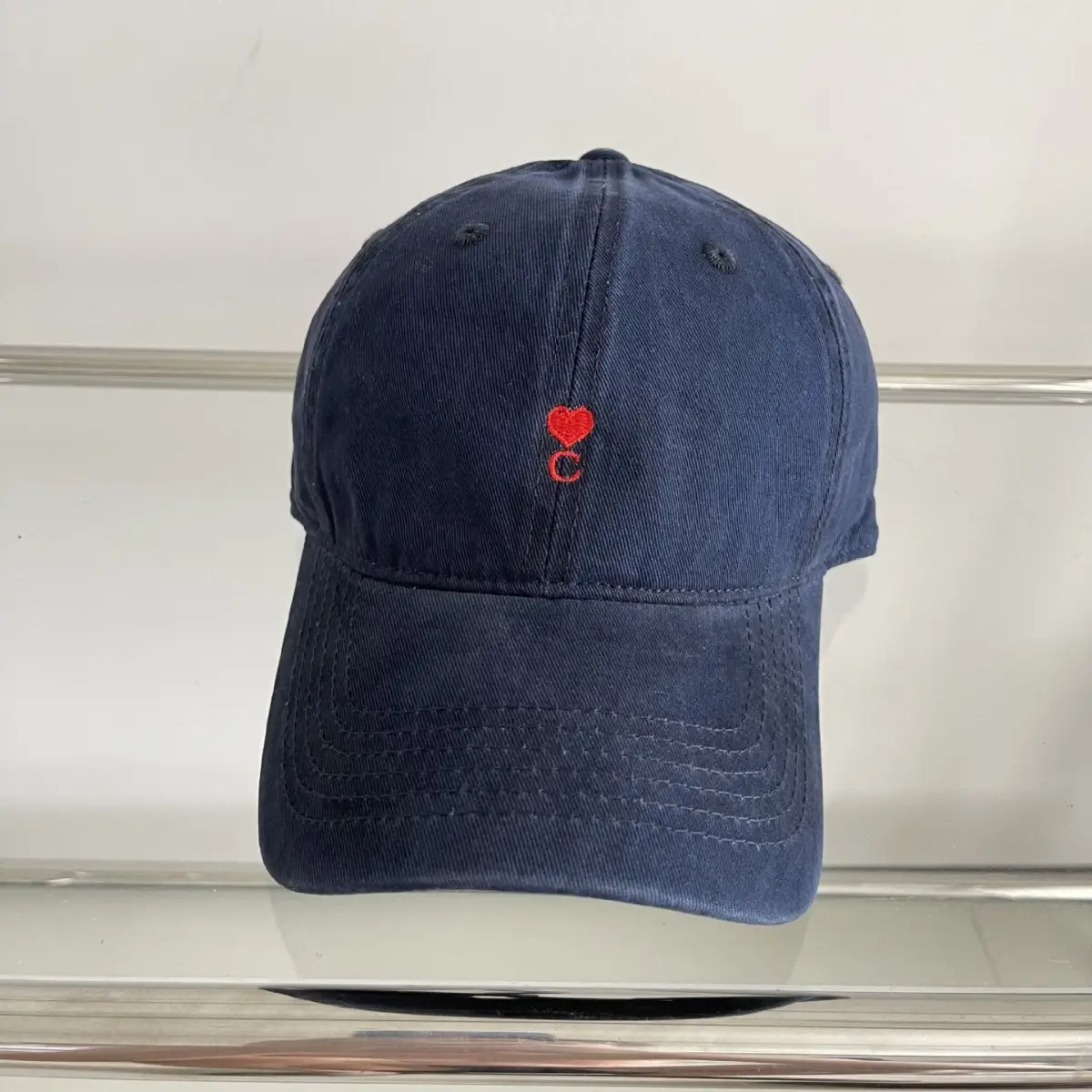 Women Baseball Cap with Heart Embroidery Sun Hat - Image 12