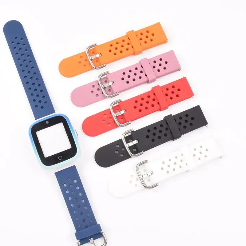 Kids Smart Watch Strap Black Waterproof Sweat Proof