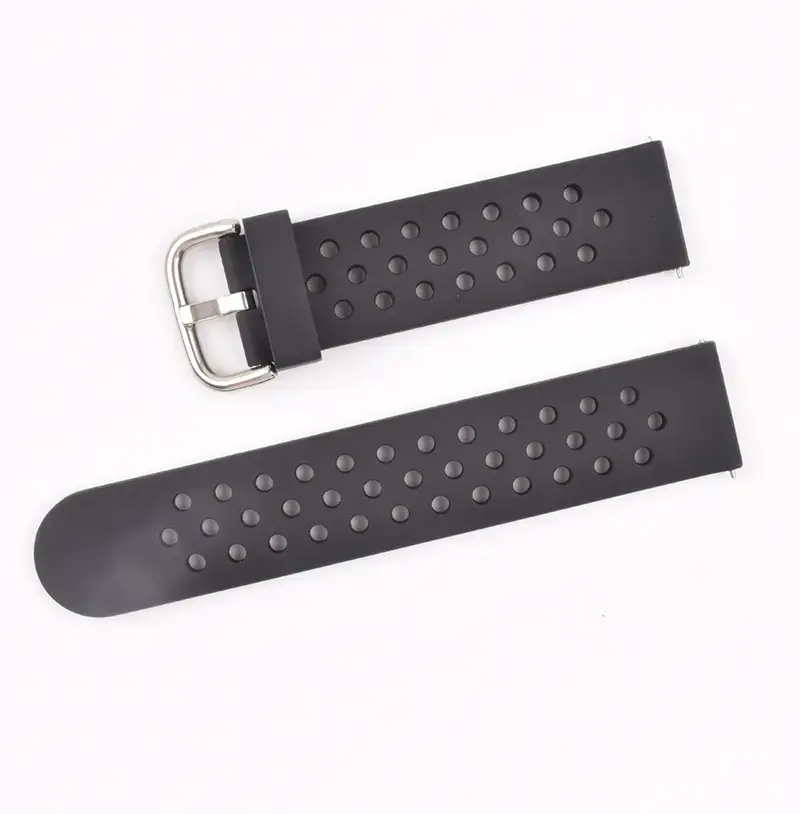 Kids Smart Watch Strap Black Waterproof Sweat Proof