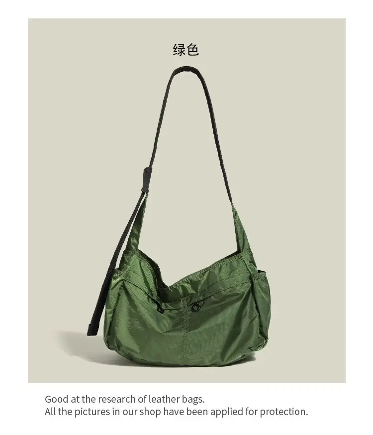 Waterproof Nylon Commuter Bag Large Capacity Men Women — feature 12