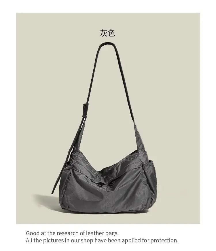 Waterproof Nylon Commuter Bag Large Capacity Men Women — feature 13