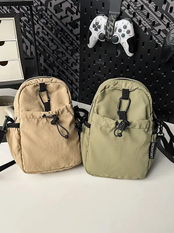 Orange Nylon Crossbody Bag for Women 2025 - Image 10