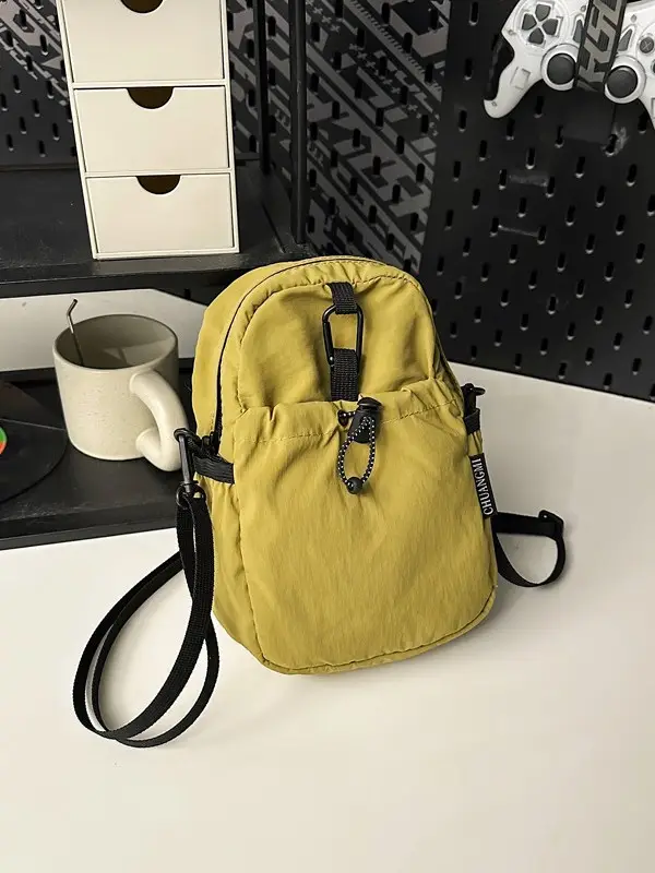 Orange Nylon Crossbody Bag for Women 2025 - Image 11