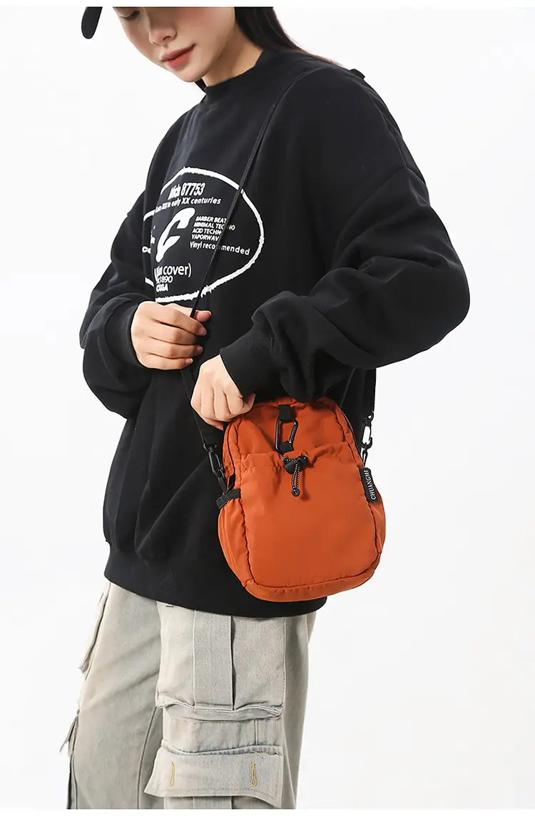 Orange Nylon Crossbody Bag for Women 2025 — feature 21