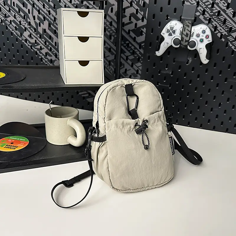 Orange Nylon Crossbody Bag for Women 2025 - Image 2