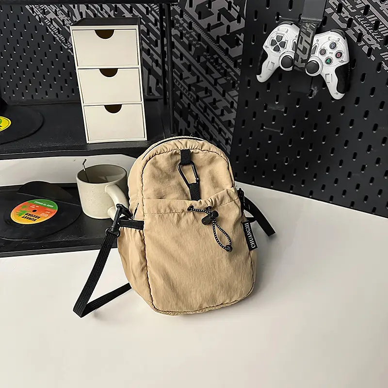 Orange Nylon Crossbody Bag for Women 2025 - Image 4