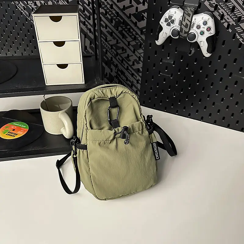 Orange Nylon Crossbody Bag for Women 2025 - Image 6