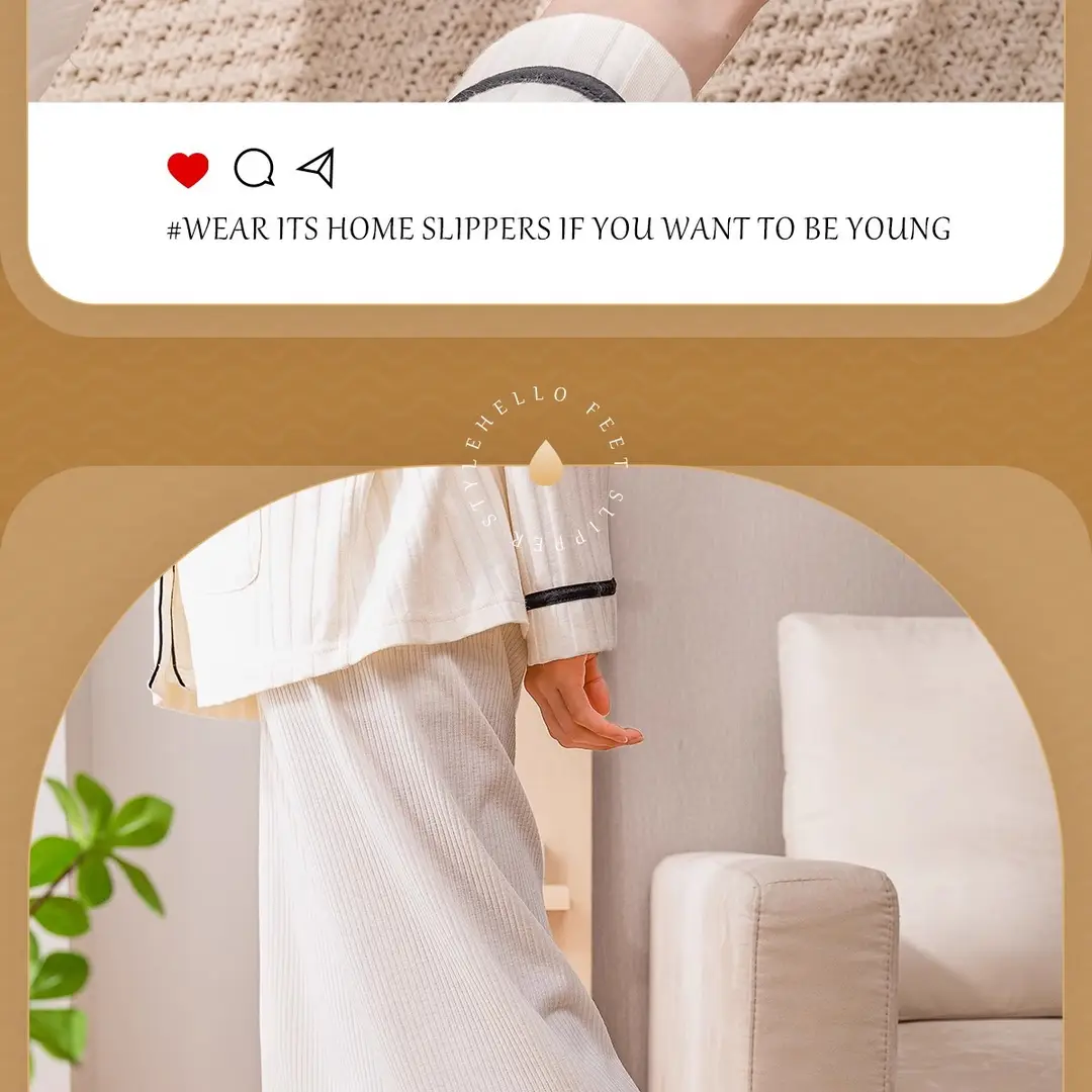Cotton Slippers with a Stepping-On-Poop Sensation, Ins-Style Energetic Girl 2025 New Autumn and Winter Home Indoor Warm Plush — feature 13