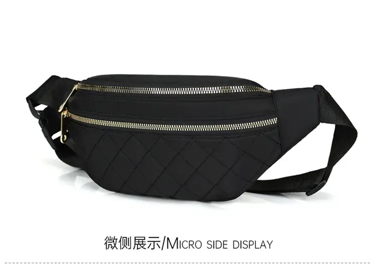 Women's Multi-Layer Crossbody Waist Bag Purple — feature 21
