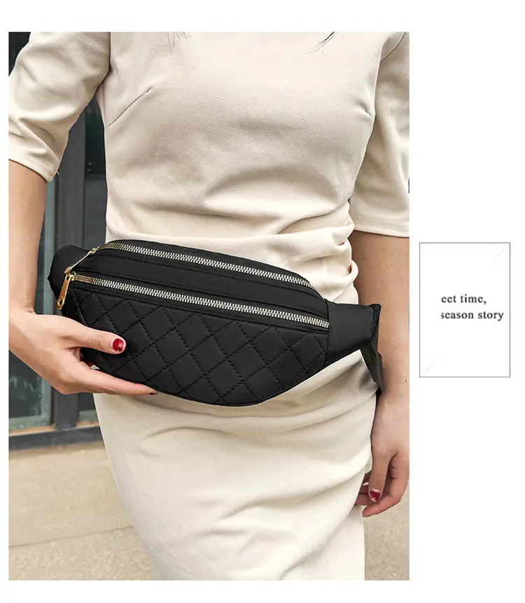 Women's Multi-Layer Crossbody Waist Bag Purple — feature 27