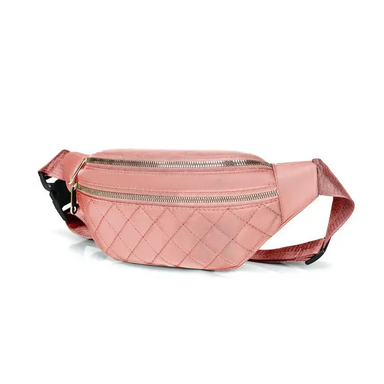 Women's Multi-Layer Crossbody Waist Bag Purple - Image 6