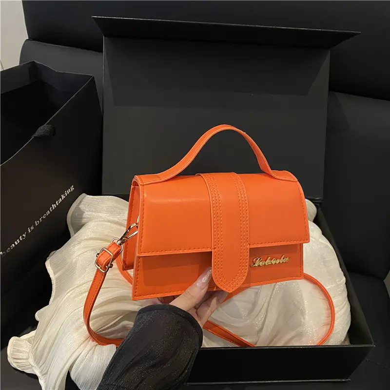 White Square Crossbody Bag for Women 2025 - Image 7