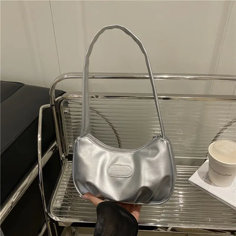 White Korean Fashion Shoulder Bag for Women - Image 6