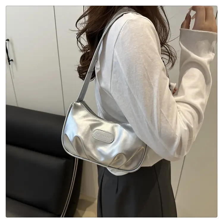 White Korean Fashion Shoulder Bag for Women — feature 15