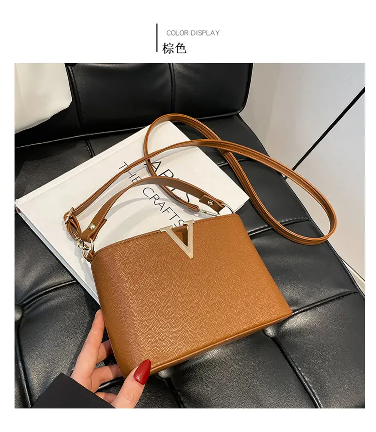 Red Crossbody Bag for Women Summer High-End Pebbled Commuter Bag — feature 13