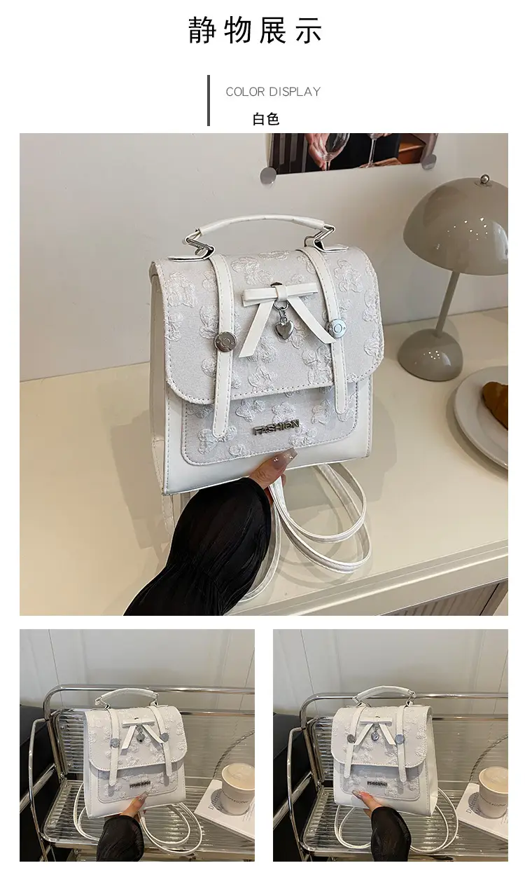 Light Luxury Korean Style Butterfly Lock Shoulder Bag for Women — feature 13