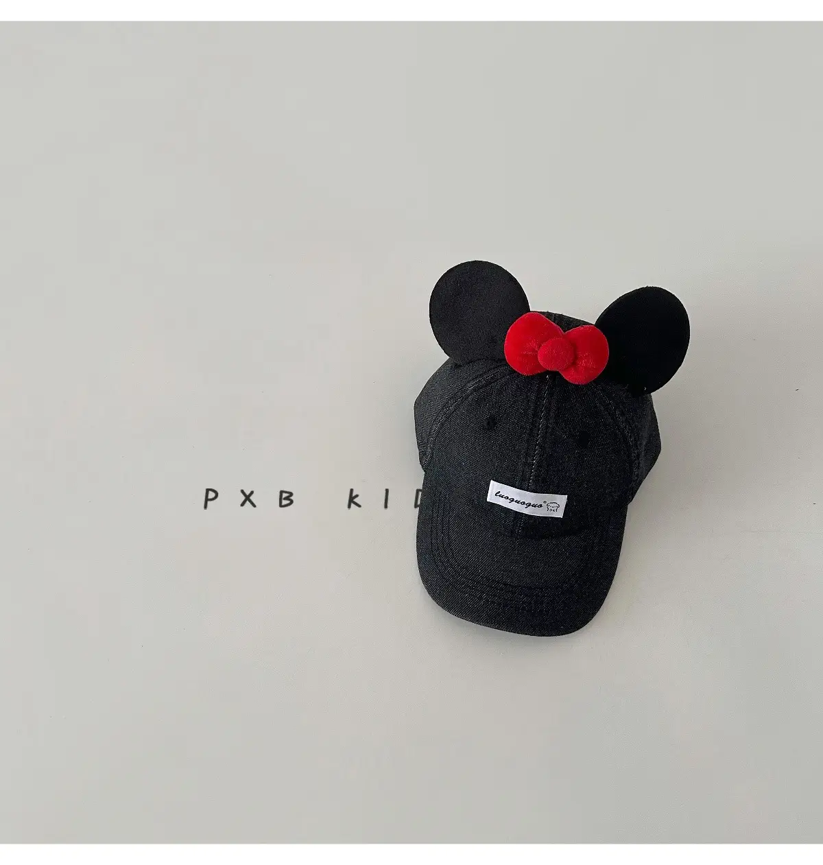 Baby Minnie Mouse Baseball Cap Blue Bow Sun Hat — feature 16