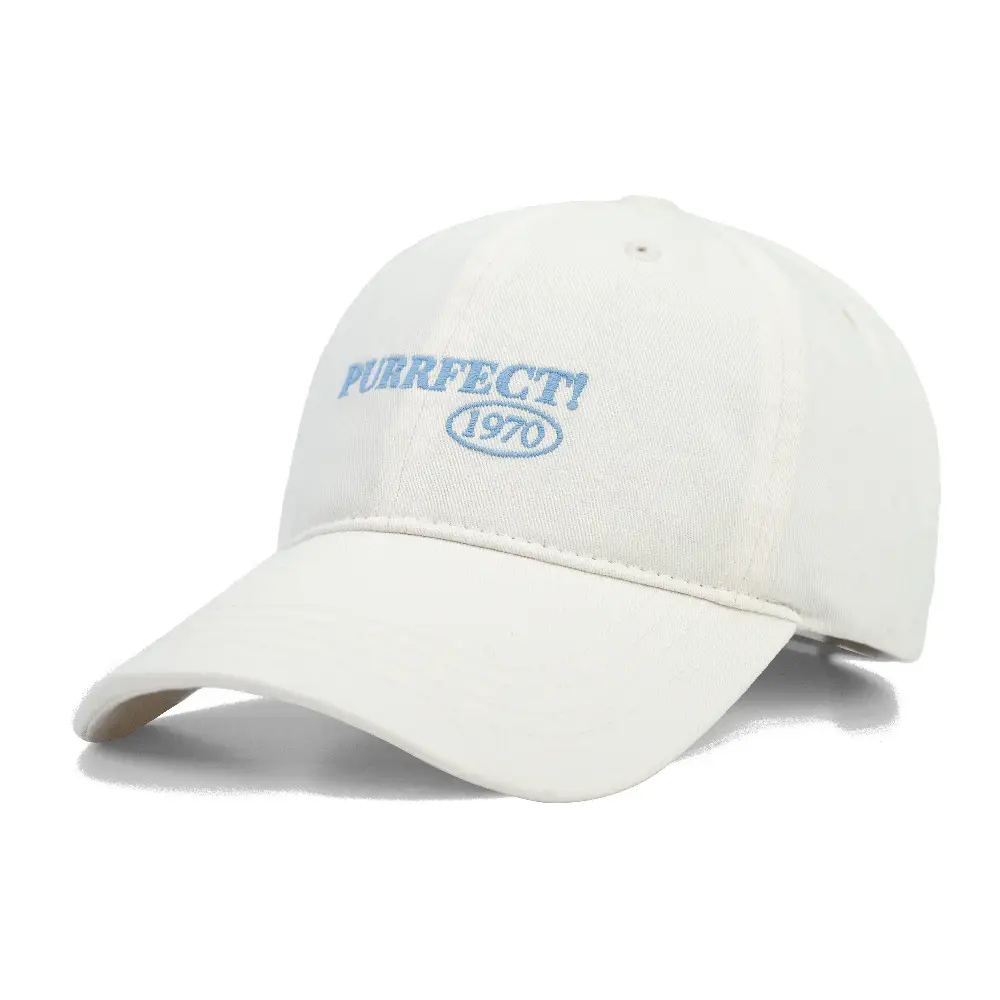 Navy 1970 Purity Embroidered Baseball Cap for Women - Image 5