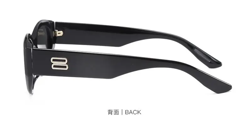 2025 Cat-Eye Sunglasses Anti-UV Cream Black — feature 18