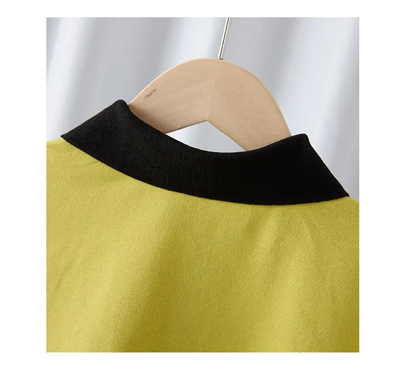 Boys Polo Shirt Green Black Summer Wear 2025 — feature 14